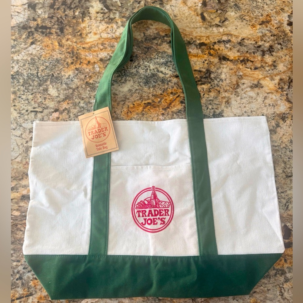 NWT Trader Joe’s Canvas Tote